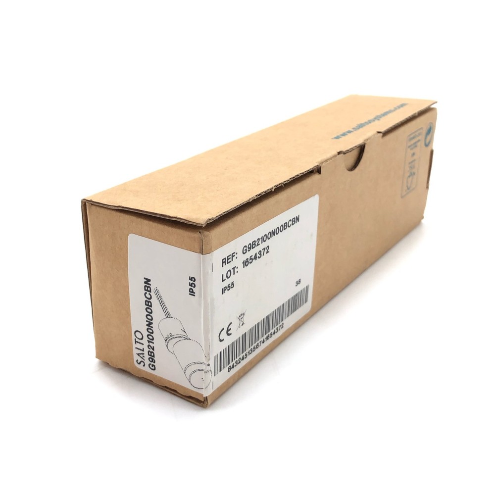 NEW Salto G9B2100N00BCBN Geo Electric RIM Cylinder for Schlage B-Series Deadbolt