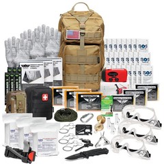 Everlit 72 Hours 3 Day Earthquake Emergency Kit Bugout Go Bag Emergency Kit