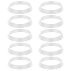 10 PCS Seal Ring Silicone Washer Waste Pipe Rubber Gasket Washers…