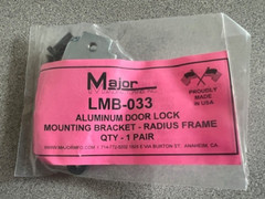 MAJOR LMB-033 Bracket (S) For Adams Rite Locks for Alum Radius Door Frames 1pair