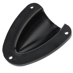 4 Pcs Large Nylon 3″ Marine Wire Cable Vent Cover, Clamshell 2.5″, Black