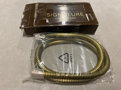 Signature Hardware 948938 FundamentALL 60″ Hand Shower Hose – Aged Brass