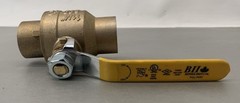 Boshart 0827C-12NL No Lead Brass Ball Valve Full Port 600CWP 1 1/4″ CxC