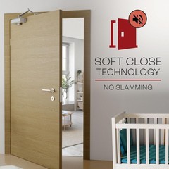 PrimeWare DC-300 Automatic Adjustable Door Closers for Home | Soft Close, No …