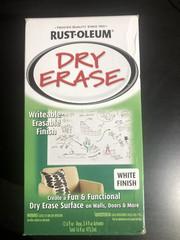 Rust-Oleum Dry Erase Writeable – Eraseable Finish