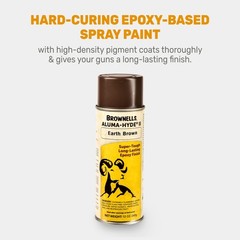 Brownells Aluma-Hyde II Epoxy Based Firearm 12 Ounce (Pack of 1), Earth Brown