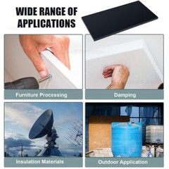 HDPE Sheet – Cut to Size Polyethylene Plastic Block Engineering Panel 2mm – 30mm