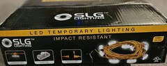 LED Construction String Light 100FT,90W 10500LM Industrial Grade LED String Work
