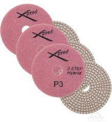 4″ Diamond Polishing Pads Granite, Quartz, Marble, Quartzite, Stone Step 3 – 3PK