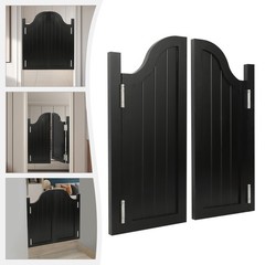 Partition Door Swing Solid Wood Door Partition Door for Shop Entrance Partition