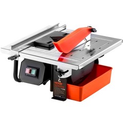 [New]Wet Tile Saw,7-inch 65Mn Steel Blade,3500 RPM Induction Motor,Tile Cutter W