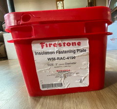 Firestone 3″ Diameter 1000 Pcs. Insulation Fastening Plate W56-RAC-4190 New