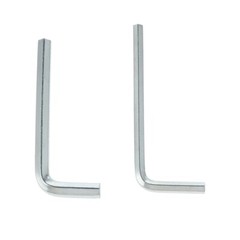 8Pcs Glass Clamps Brushed Nickel for 10mm-12mm Glass Shelf Bracket Clip Support