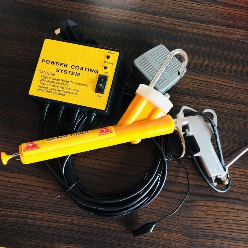 PC02 10~30 PSI Powder Coating System-Paint Spray Gun Newest Complete Pc50