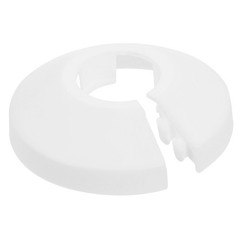 Escutcheon Plate, 1Pcs 16mm – Fit 0.63″ Outer Diameter Pipe Flange (White)