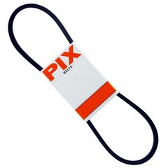PIX X’SET A20/4L220 V-Belt, 4L, 22 in L, 1/2 in W, 5/16 in Thick, Black