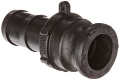 Banjo 150E Polypropylene Cam & Groove Fitting, 1″ Male Adapter x Hose Shank s205