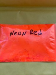SET of 5 NEON colors Powder Coating Paint, 3.15oz/ 90g per color, total 1lb/450g