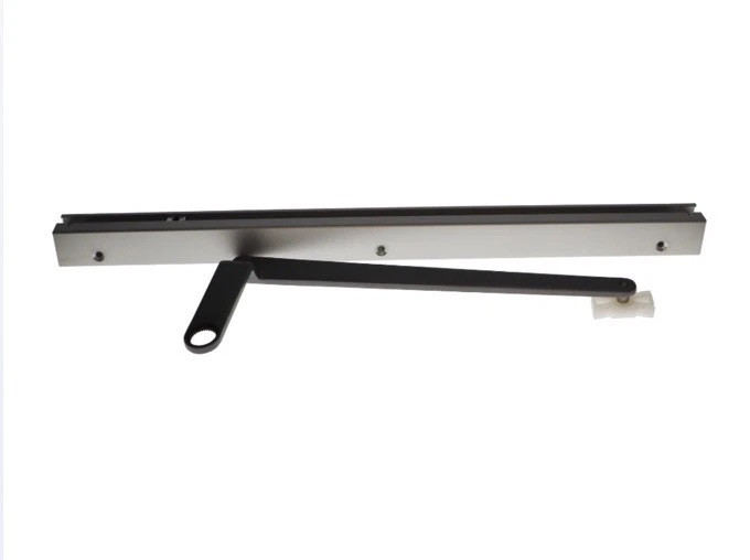 BESAM/ASSA ABLOY 1007476SI SW200I PAS ARM, LH PULL ASSEMBLY SILVER