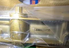 Lawrence Hardware Part 303BR, LH303 Commercial Door Closer, Brass