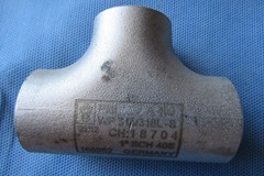 New PMI 1″ TEE Sch 40 WP 316/316L Stainless Butt Weld Pipe Fitting A403 Germany