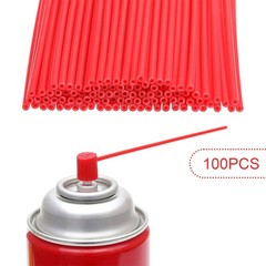 100 Pieces Spray Can Tubes Spray Can Extension Easy to Install 4.72inch