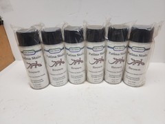 Lot 15 Patina Stain Spray Cans 12oz, Brown, Black and Yellow