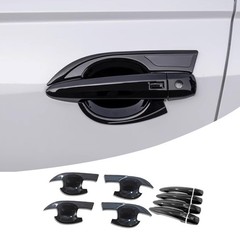 Door Handles Bowl Cover Trims Kit for Nissan Altima 19-25 Gloss Black 12PCS ABS