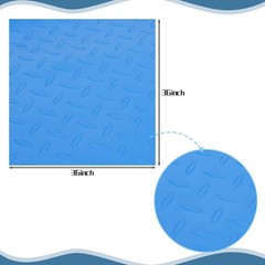 Svepndic 36X36In Swimming Pool Ladder Mat Protective Swimming Pool Step Pad For
