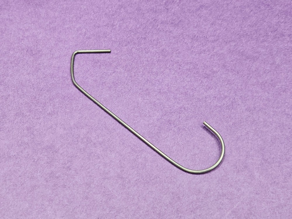 Powder Coating Hooks, Spray Painting Hooks – CV Hook .062 x 4″