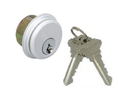 Cylinder Locks – Mixed (Double Cylinder, Aluminum Silver, 1 Pack)