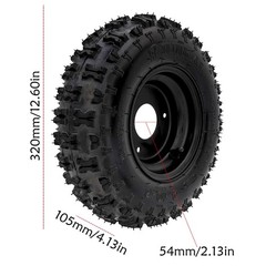 32 Rear Live Axle Kit with 428 Sprocket Hub 6 Wheels Clutch for ATV Go Kart