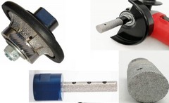 1″ Diamond Finger Milling bit 3/4″ Demi Bullnose Router Bit Ceramic Marble Stone