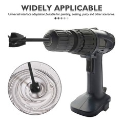 4 Resin Mixer Paddles For Resin Drill Spiral Mixing Paddle For Drill Attachme