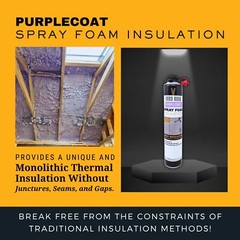 Vega Bond Purplecoat Single Component Spray Foam Insulation 12-Packs -240BF