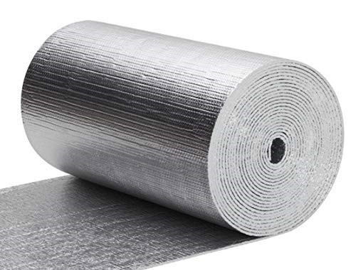 USEP 3mm Reflective Insulation Roll Foam Core Radiant Barrier Foil wrap (24X10)