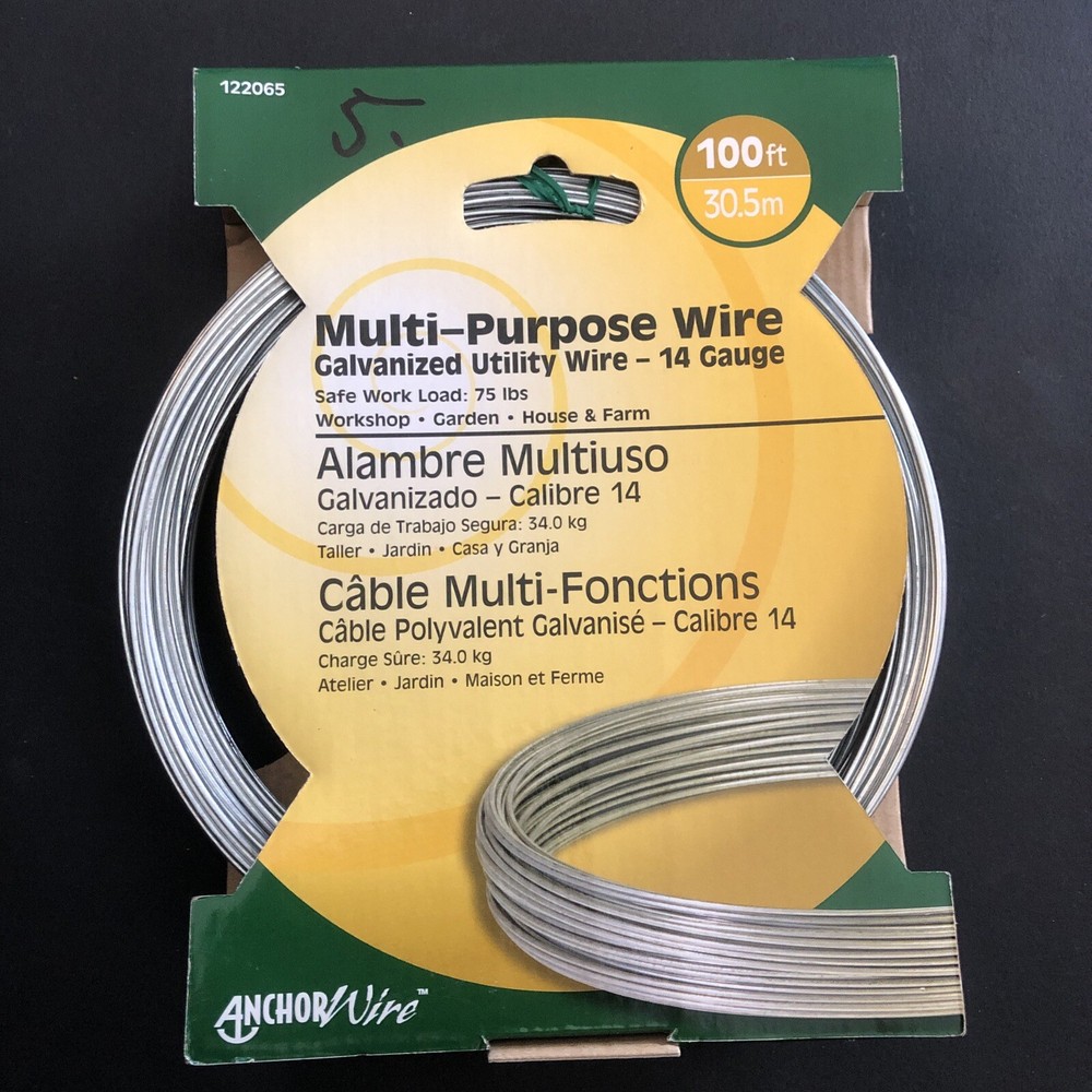Anchor Wire Multi Purpose 14 Gauge Wire 100 Feet 122065
