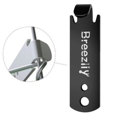 Breezliy Fence Wire Twister for T Post Clips, Barb Black-2pcs