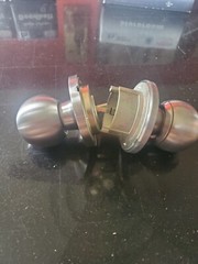 Satin Stainless Steel Grade 3 Commercial/Residential Storeroom Door Knob. NEW