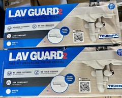 (2) Pack TRUEBRO Lav Guard 2 103 E-Z Fast Fit Undersink Piping Covers New