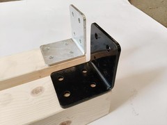 Beam Bracket, 6″ X 6″ X 5″ Heavy Duty Corner Bracket. Fireplace Mantel Bracke…
