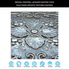 Embellished Ceiling Tiles Interior roof panels 24 x24in PL19 Antique tin 10pcs