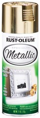 Rust-Oleum 340647 Specialty Metallic Spray Paint, 11 Fl Oz (Pack of 1), Gold