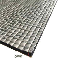 Self-Adhesive Fire Heat Sound Deadener Insulation Mat: Car Hood Engine KIT 2×25