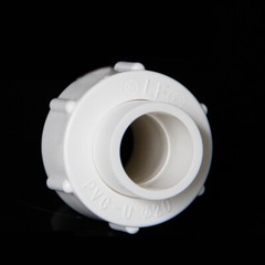 PVC Metric Plumbing Fittings Pipe For Aquarium Fish Tank Pond Solvent Weld White