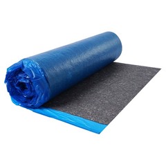 Uimoso Floor Underlayment 200 sq.ft 3mm Sound / Vapor Barrier for Laminate Blue