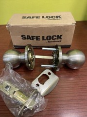 SAFE LOCK SK1000RG 15 RCAL RCS Knob Lockset,Mechanical,Passage