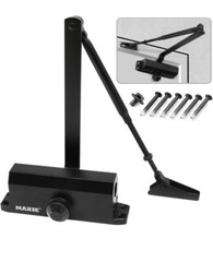 Hold Open Door Closer Applies RegularTop Jamb MountingAdjustable Automatic Si…
