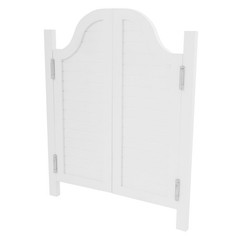 Elegant Pine Wood Partition Door – Space-Saving Design 80x90cm