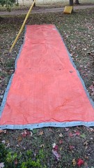 GRIP RITE – XR1625GR – 1 LAYER EXTREME CONCRETE CURING BLANKET ( 6′ X 25′ ) USED